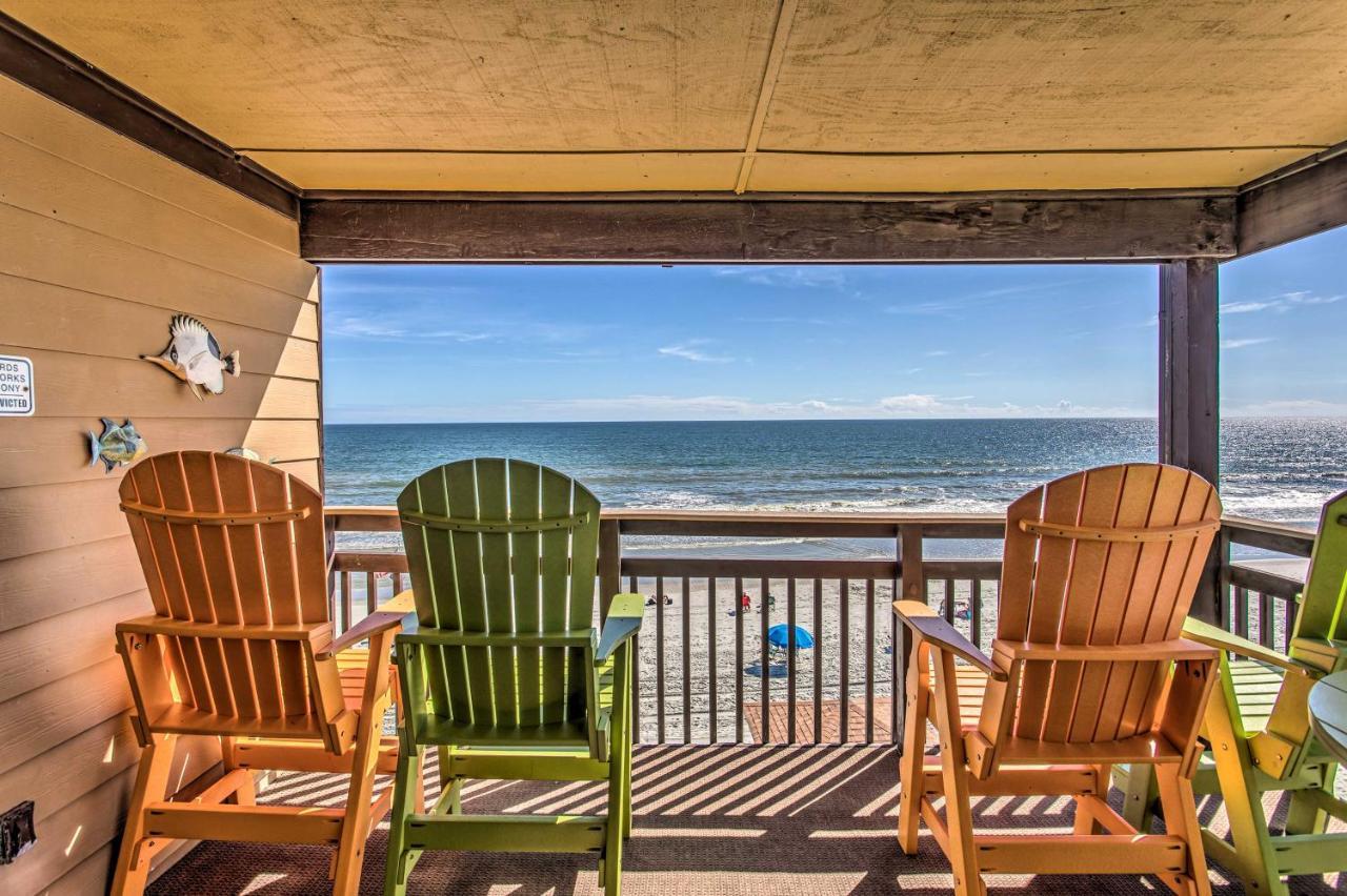 Beach Lovers Haven Oceanfront Condo With Pool! Myrtle Beach Exterior photo